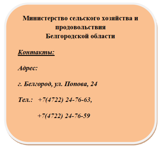 Субсидия на компенсацию ущерба пострадавшим предприятиям агропромышленного комплекса Белгородской области.