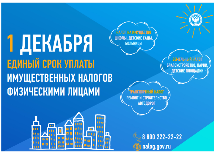 Срок уплаты имущественных налогов 1 декабря. Срок уплаты имущественных налогов 1 декабря.